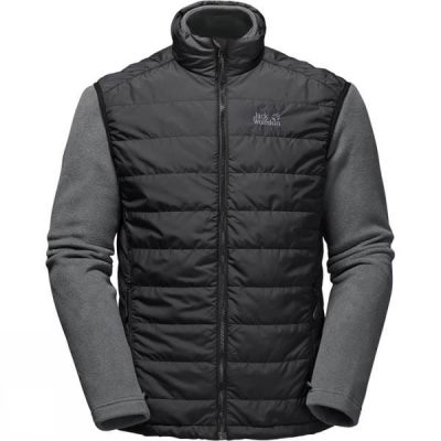 Chaquetas Jack Wolfskin Glen Dale 3-in-1 Hombre Negras - Chile QPY187932